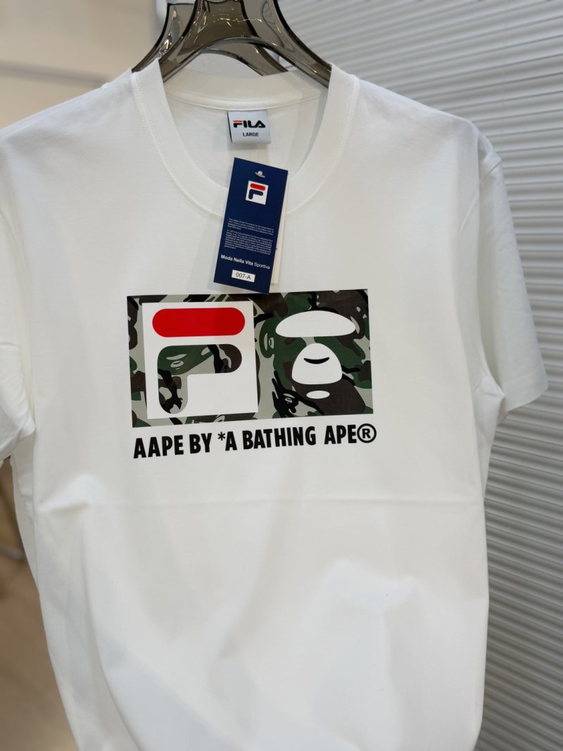FILA x Sanrio White Logo T-Shirt view