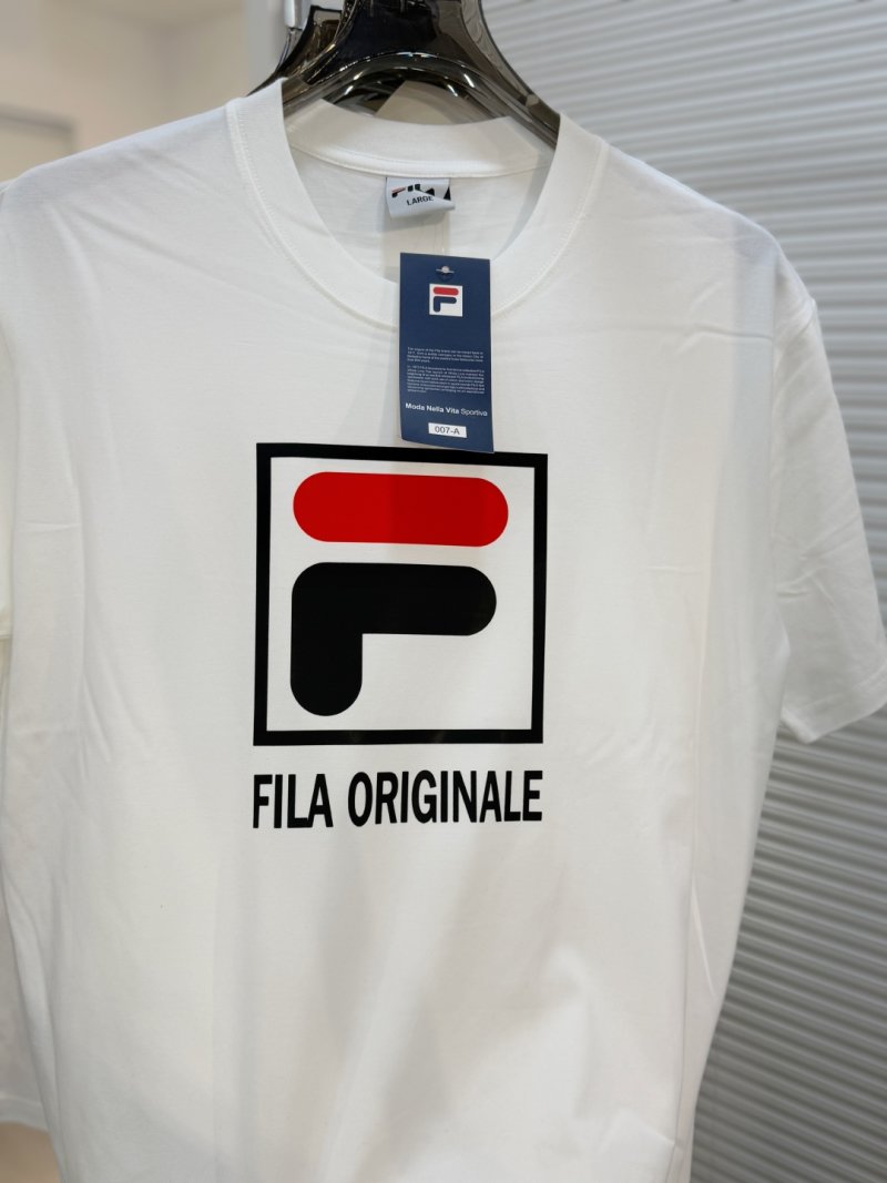 FILA x Sanrio White Logo T-Shirt view