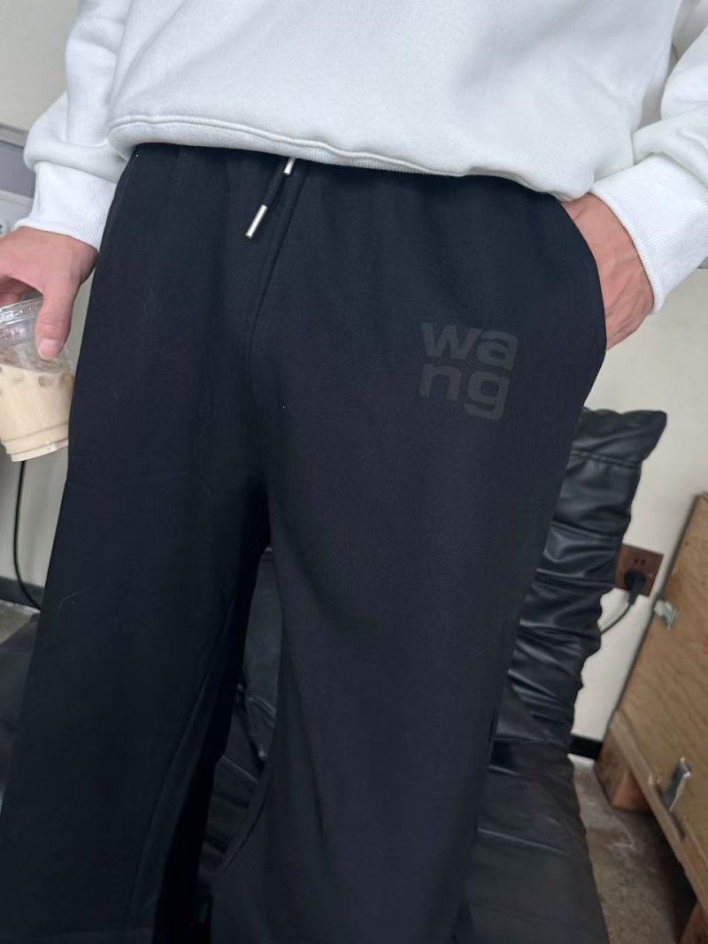 Black Drawstring Cargo Pants with Utility Pockets