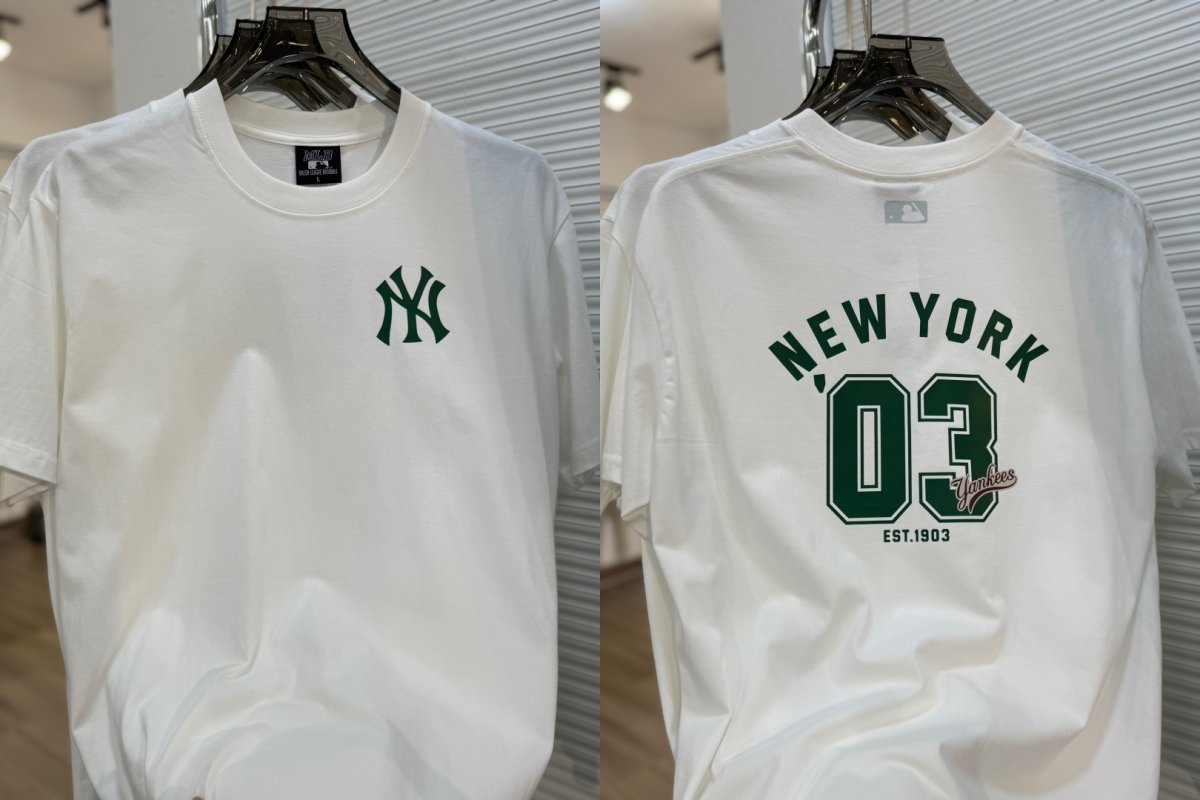 MLB New York Yankees 03 White T-Shirt