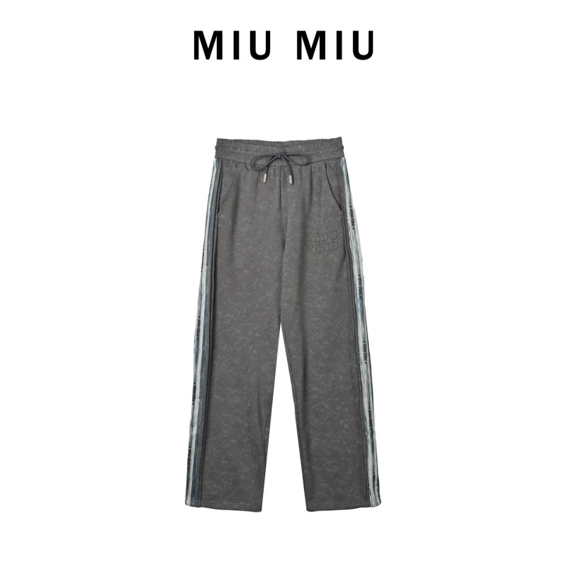 Charcoal Grey Relaxed Fit Trousers view