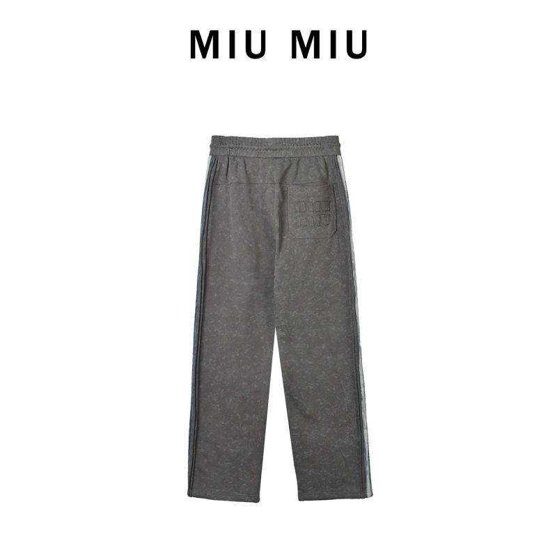 Charcoal Grey Relaxed Fit Trousers view