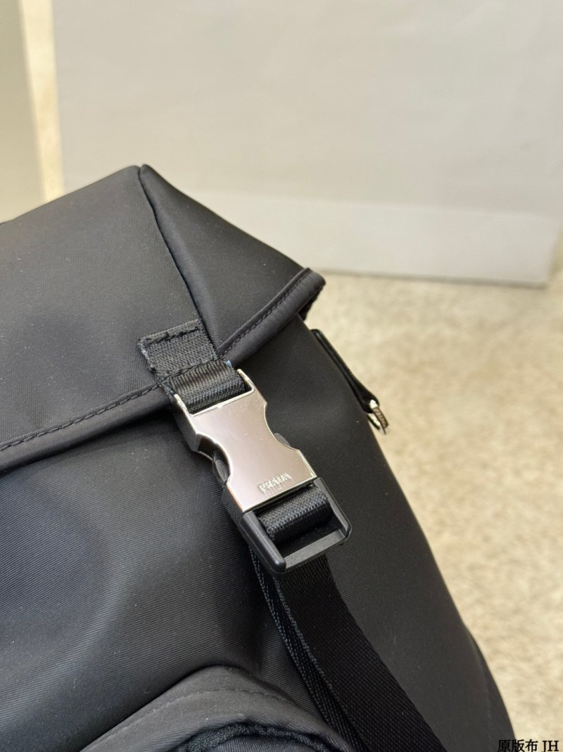 Prada Re-Nylon Black Backpack view