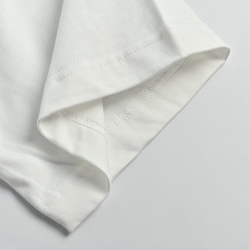 Balenciaga Multi-Logo Print White T-Shirt view