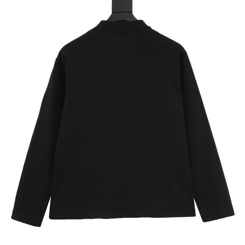 Lululemon Black Long Sleeve Polo Shirt view
