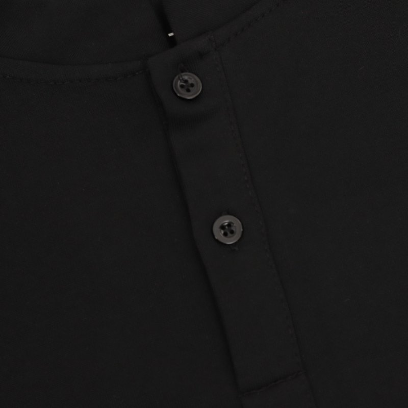 Lululemon Black Long Sleeve Polo Shirt view