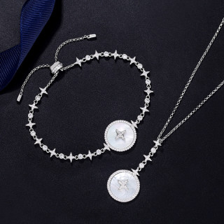 APM Monaco Eternelle Star Mother-of-Pearl Silver Bracelet view 4
