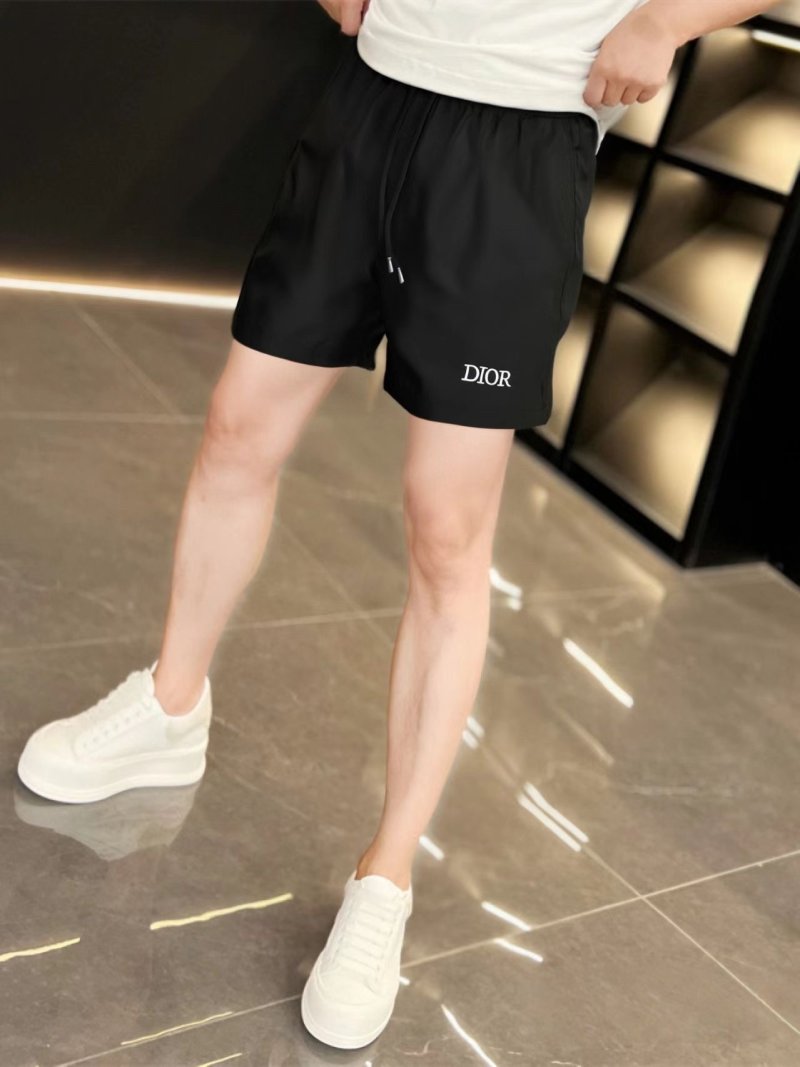 Dior Black Logo Shorts