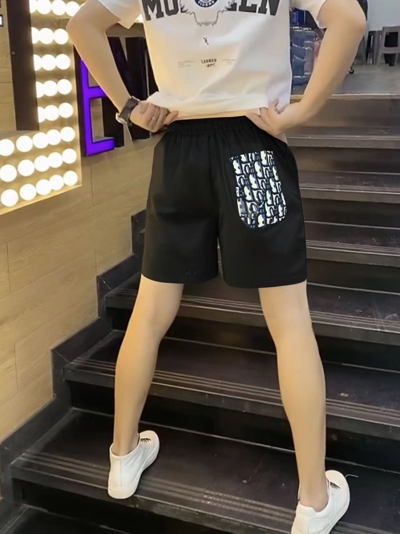 Dior Black Logo Shorts view