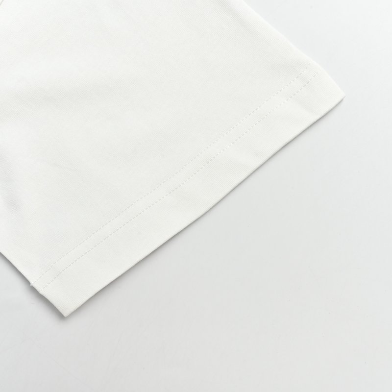 Cream Graphic Print Short Sleeve T-Shirt - Window Scene view