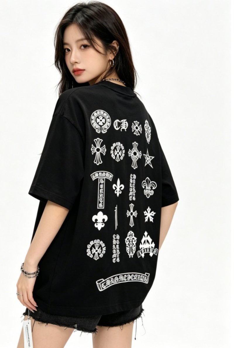 Black Graphic Short Sleeve T-Shirt view