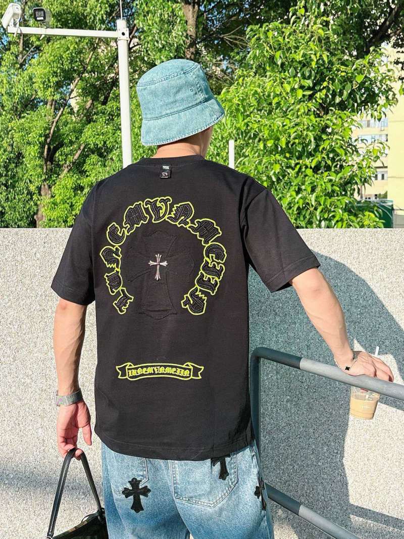 Chrome Hearts Black Cross Logo T-Shirt view