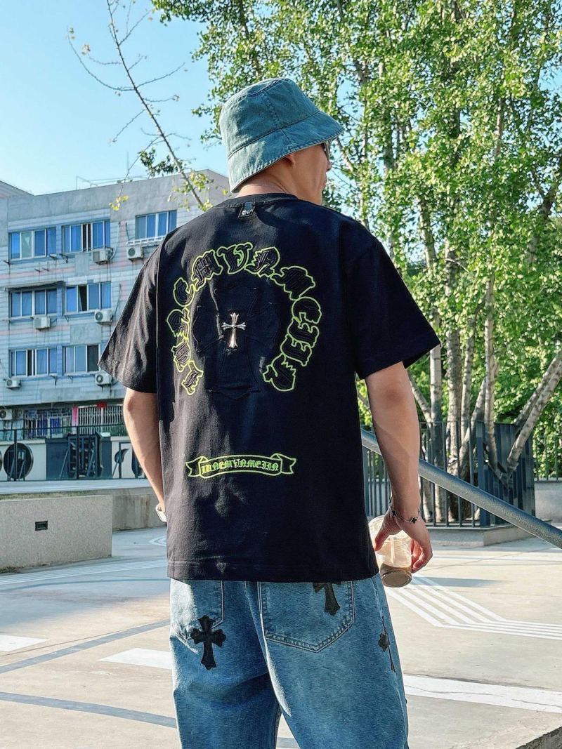 Chrome Hearts Black Cross Logo T-Shirt view