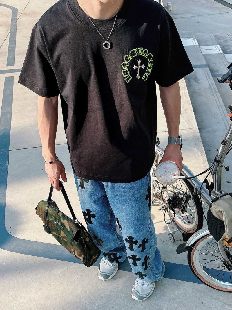 Chrome Hearts Black Cross Logo T-Shirt view