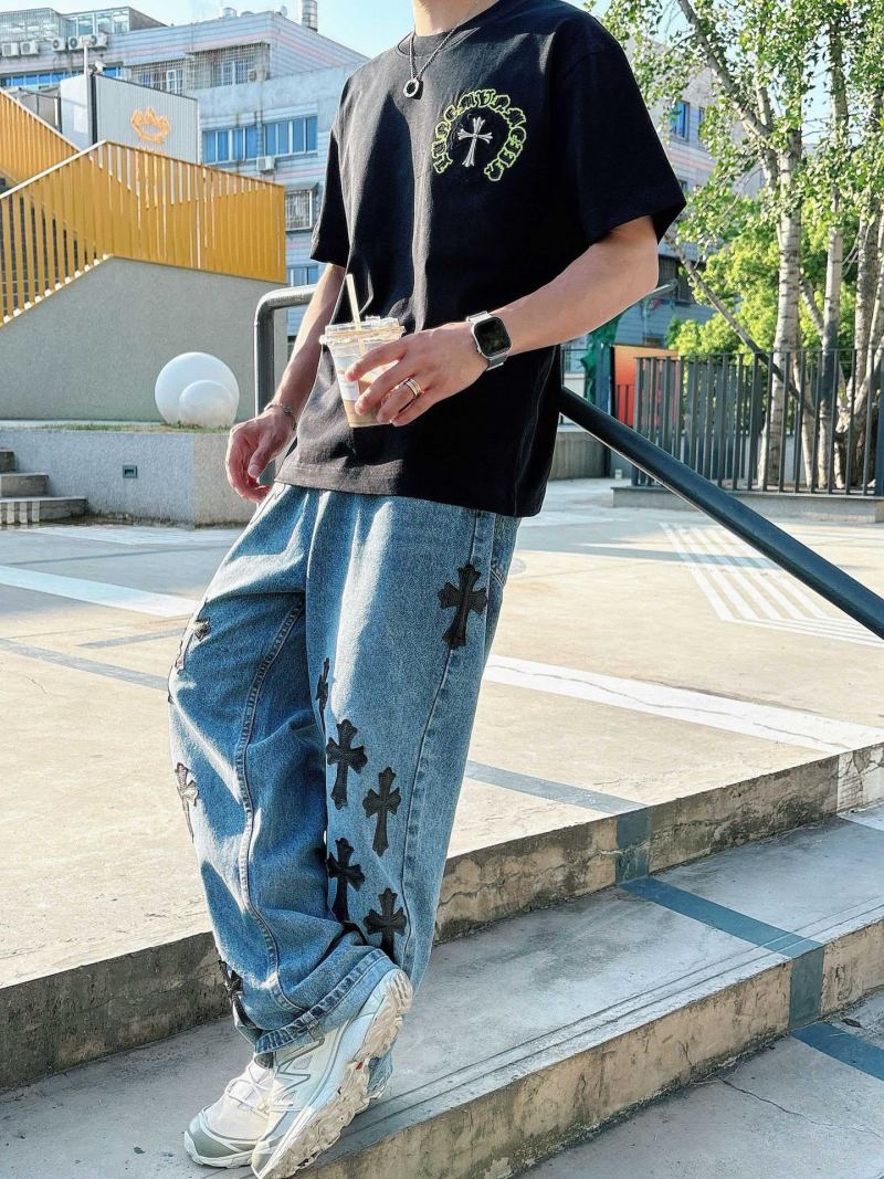 Chrome Hearts Black Cross Logo T-Shirt view