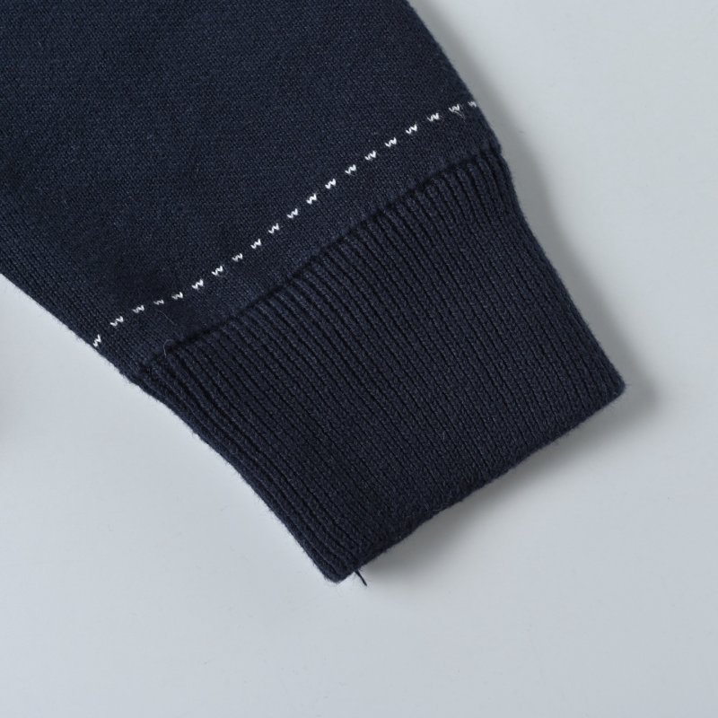 Louis Vuitton Navy Zip Hoodie Jacket with LV Monogram view