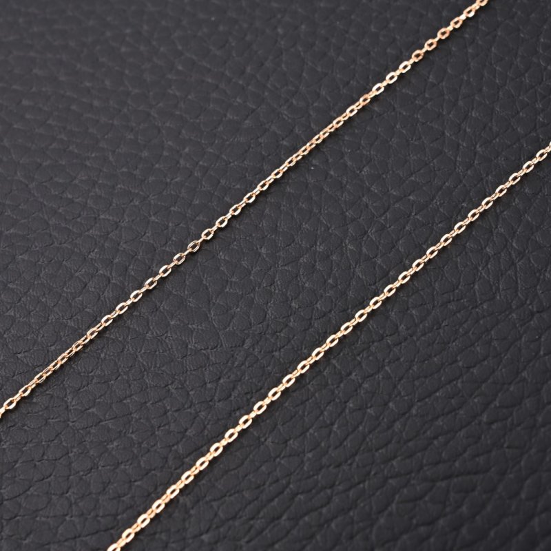 Bvlgari Fan-Shaped Rose Gold Crystal Pendant Necklace view