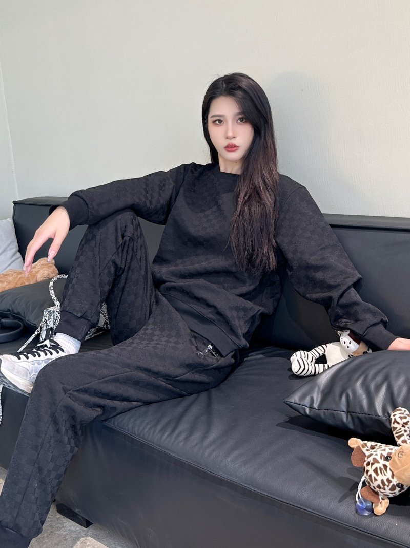 Gucci GG Monogram Black Jogger Pants view
