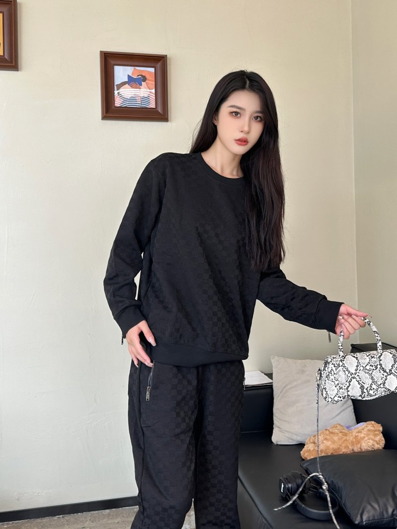 Gucci GG Monogram Black Jogger Pants view