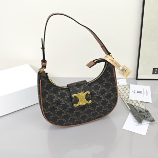 Celine Ava Underarm Bag Black view 2