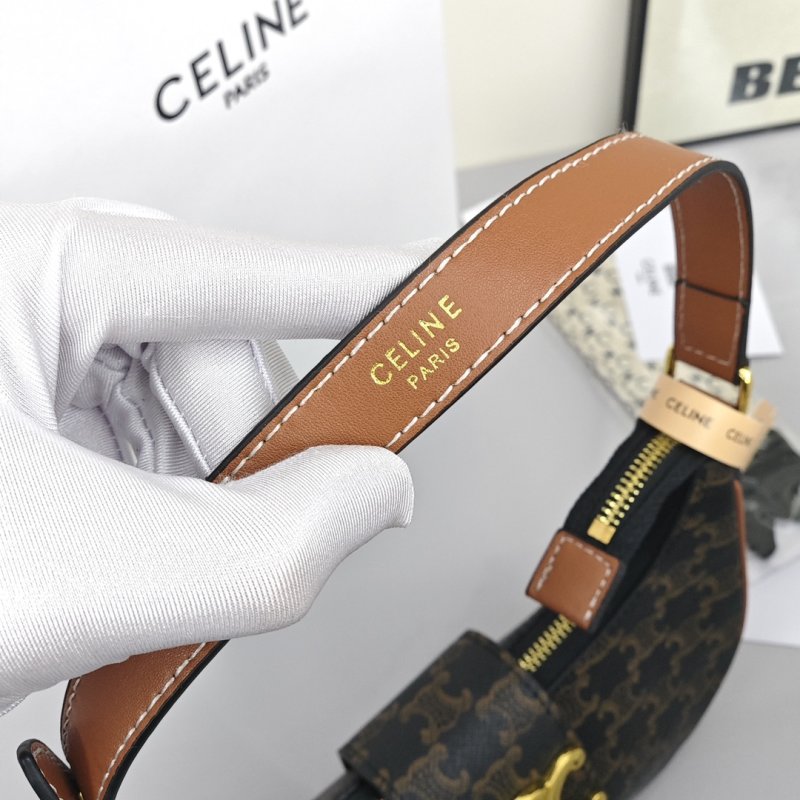 Celine Ava Underarm Bag Black view