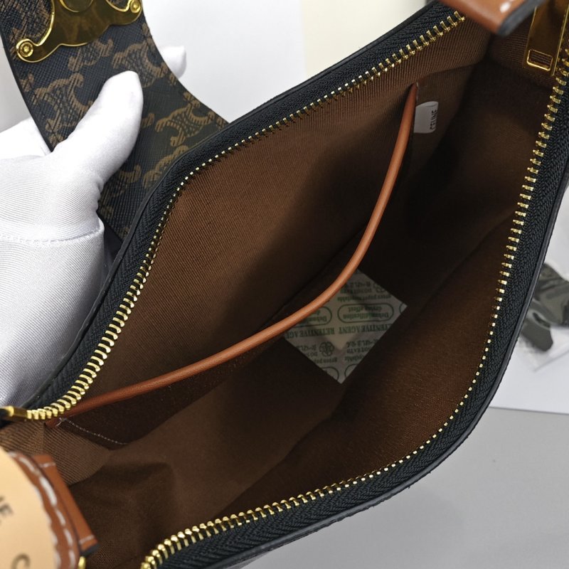 Celine Ava Underarm Bag Black view