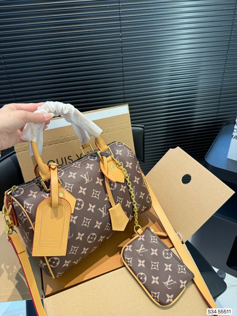 Louis Vuitton Speedy Bandoulière Monogram Leather Handbag view