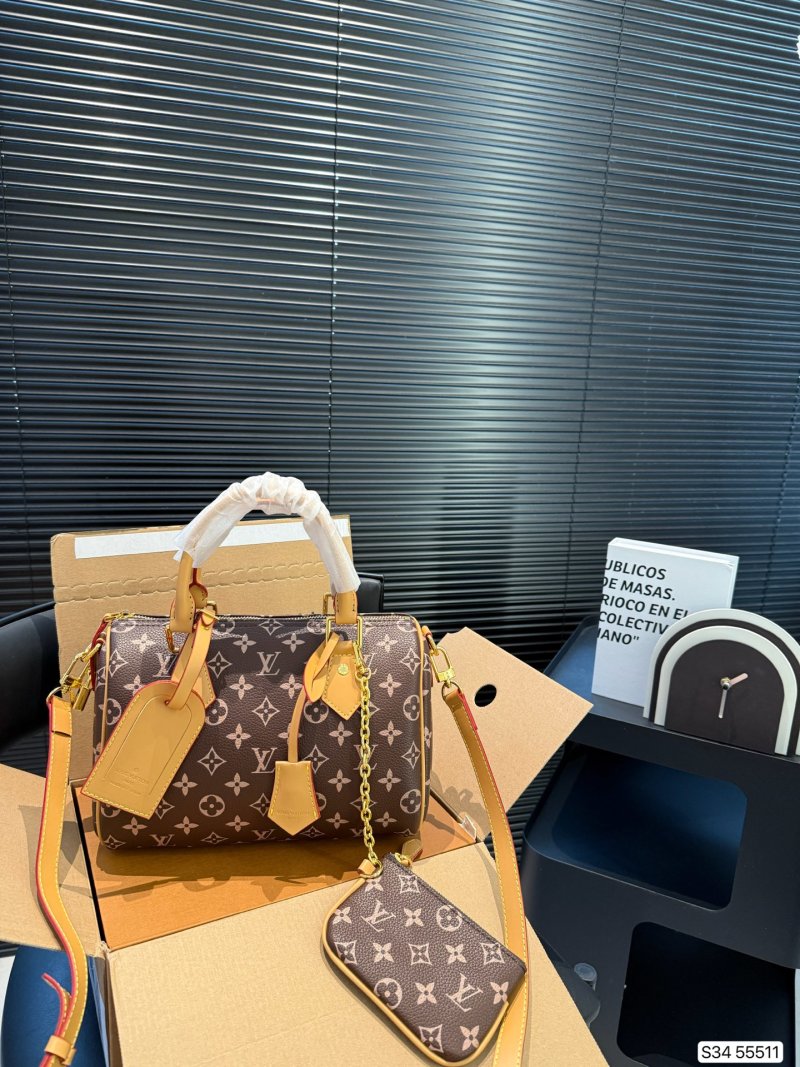 Louis Vuitton Speedy Bandoulière Monogram Leather Handbag view