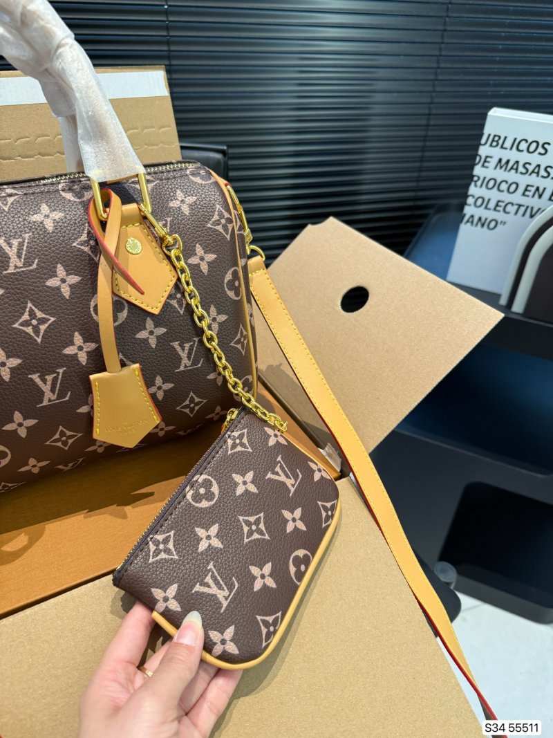 Louis Vuitton Speedy Bandoulière Monogram Leather Handbag view