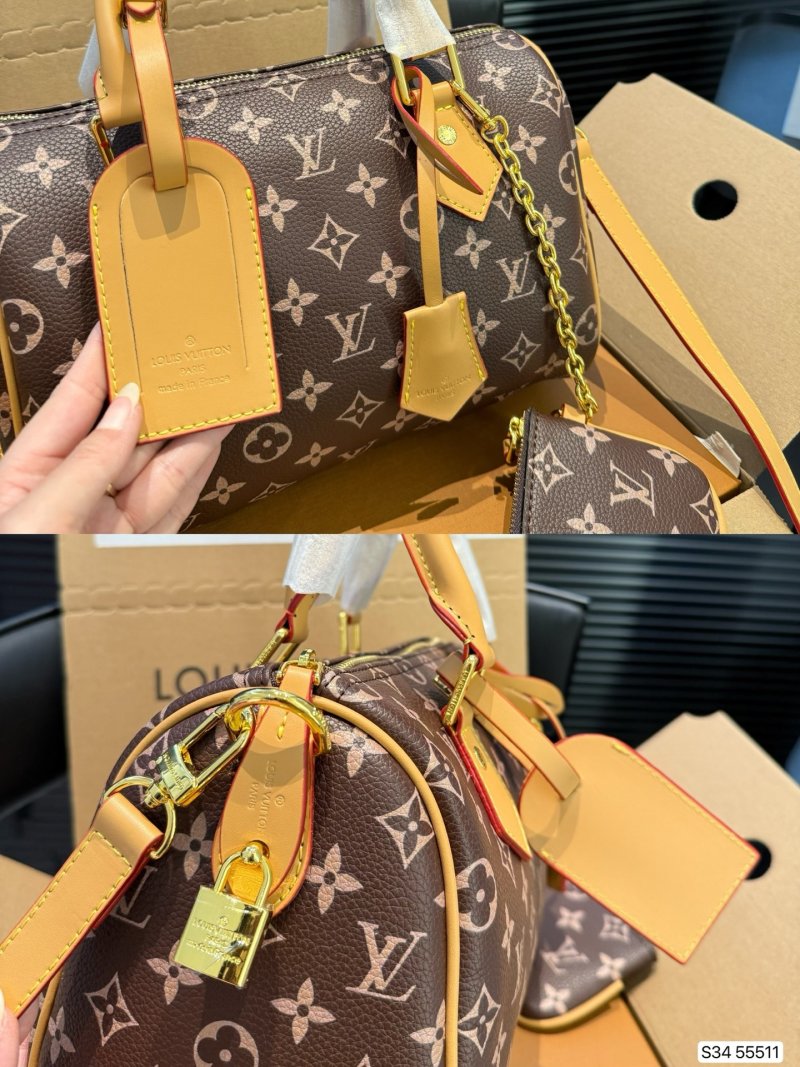 Louis Vuitton Speedy Bandoulière Monogram Leather Handbag view