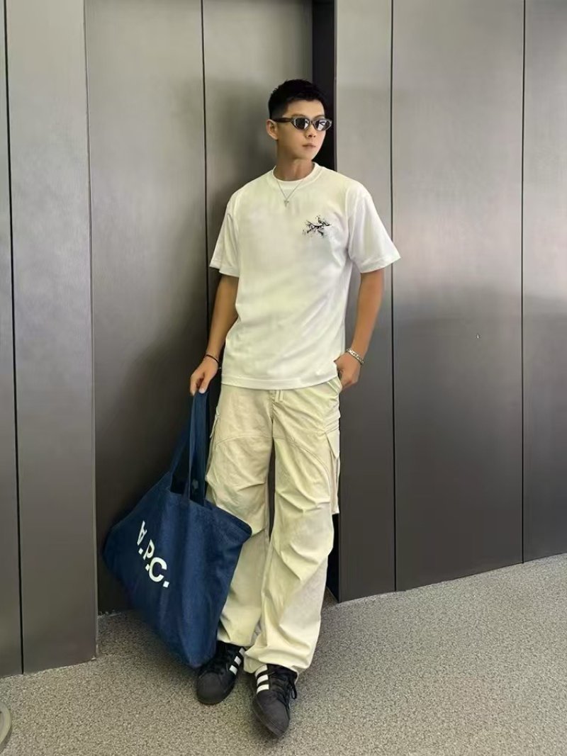 Arc'teryx Skeleton Bird Logo T-Shirt White view