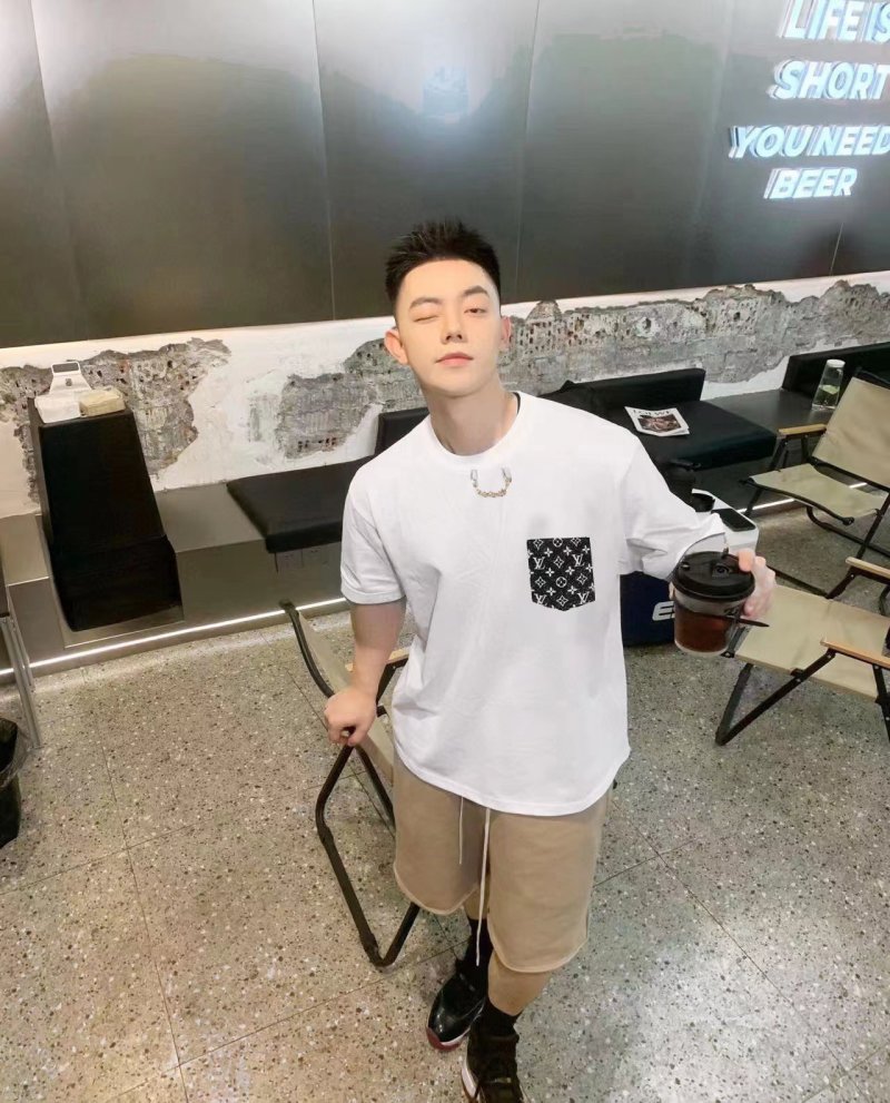 Louis Vuitton Monogram Pocket White T-Shirt