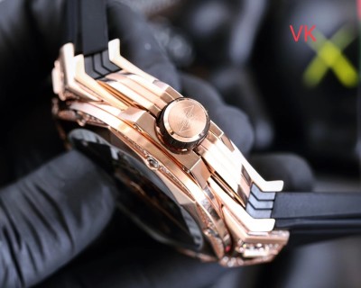 Hublot Big Bang 45mm Rose Gold Skeleton Watch view 3
