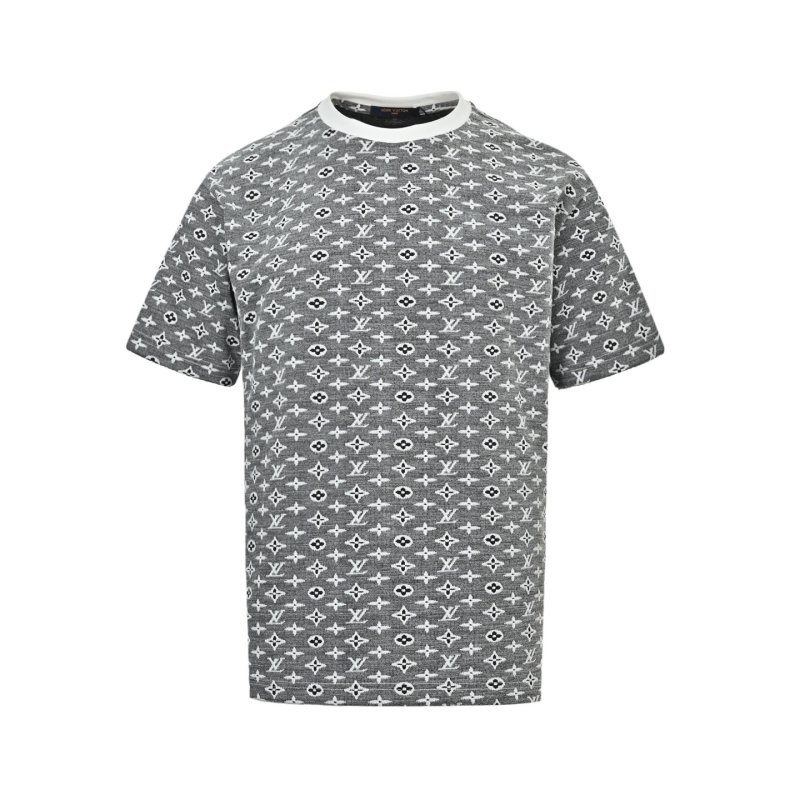 Louis Vuitton Monogram Short Sleeve T-Shirt Grey view