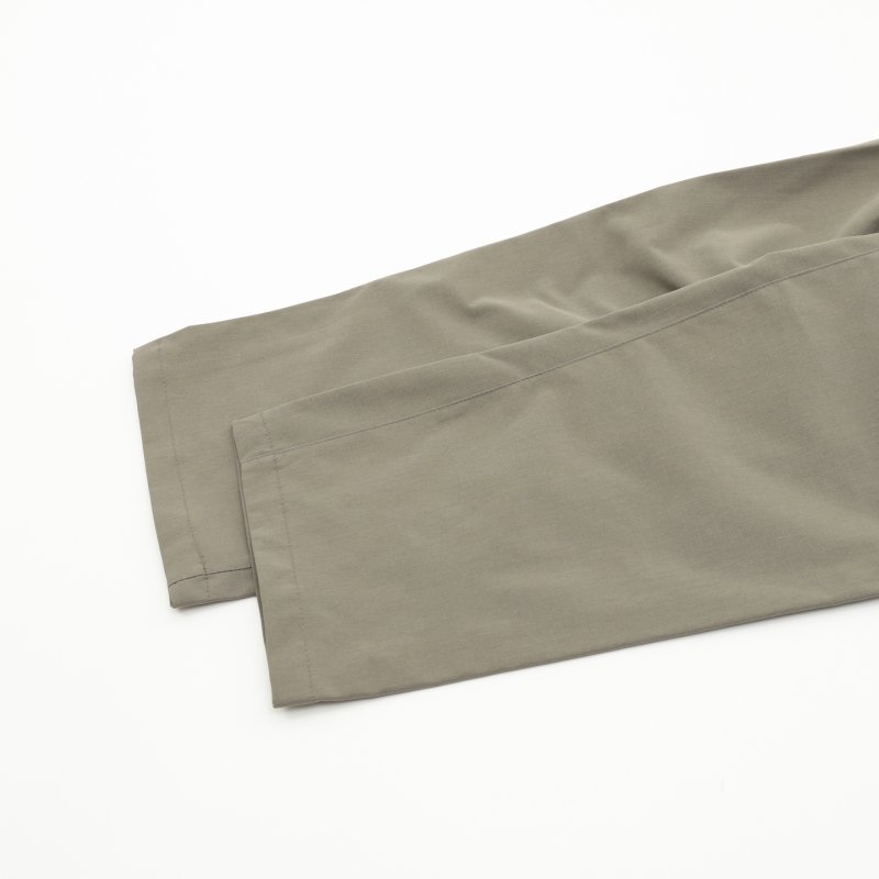 Beige Cargo Jogger Pants with Zip Details view