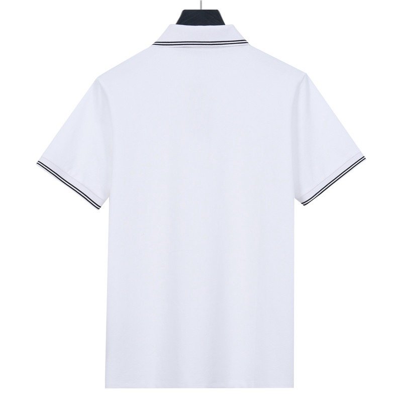 Dior CD Logo White Polo Shirt view