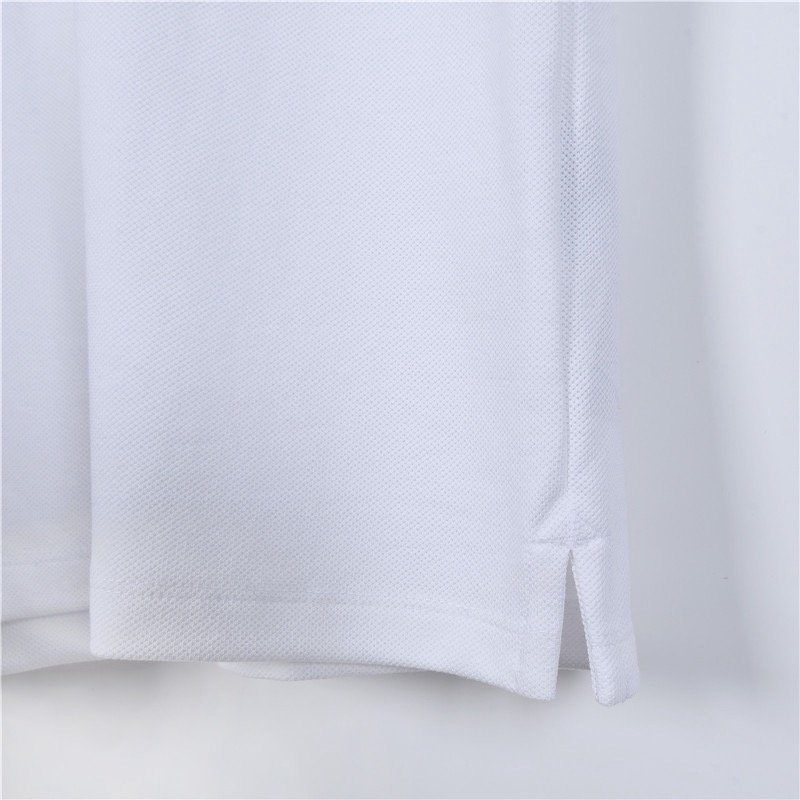 Dior CD Logo White Polo Shirt view