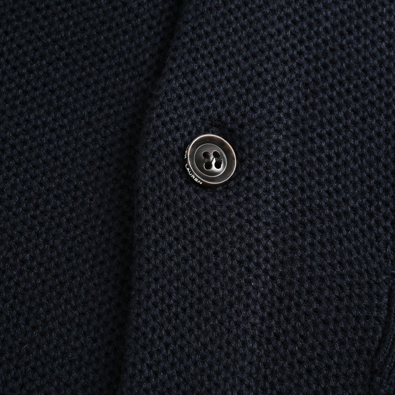 Navy Short Sleeve Polo Shirt view