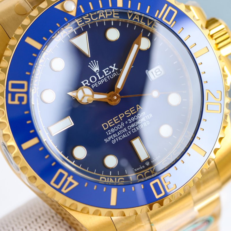 Rolex Deepsea Challenge 44mm Gold Blue Dial Automatic Watch view