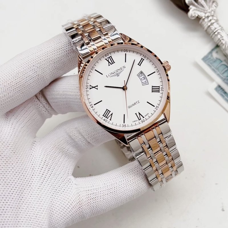Longines Couple's Two-Tone Stainless Steel Watch 40mm/30mm