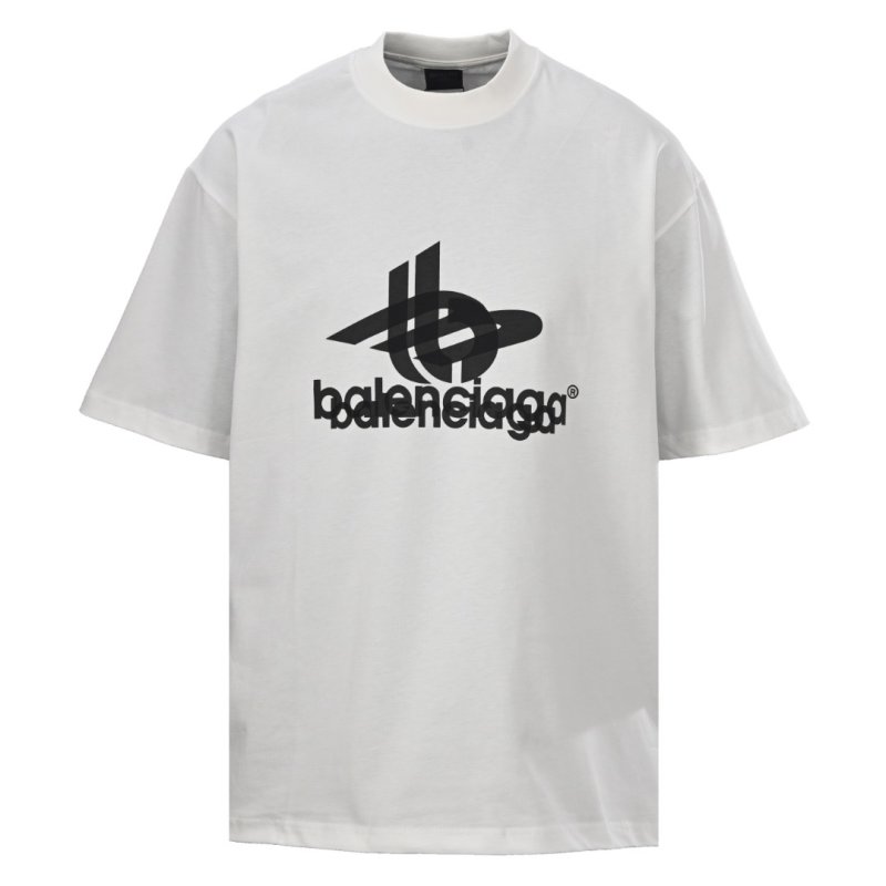 Balenciaga Logo White T-Shirt view