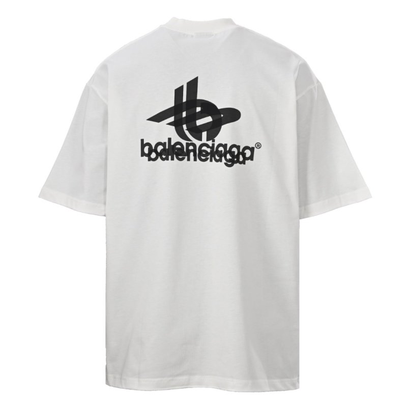 Balenciaga Logo White T-Shirt view