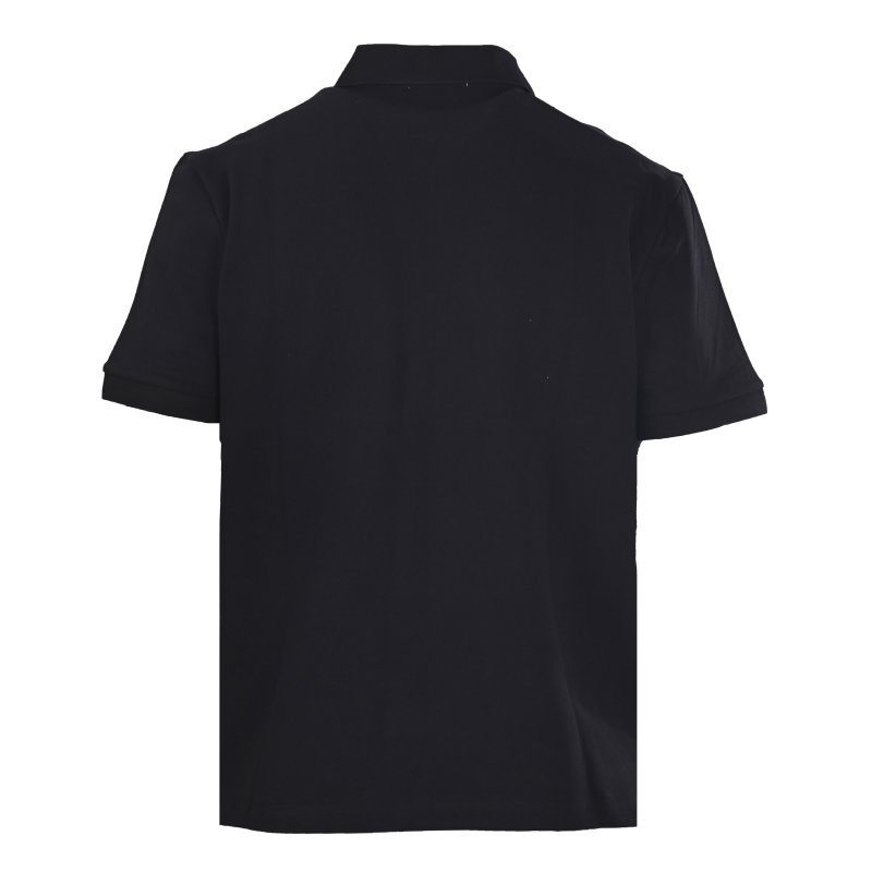 Black Short Sleeve Zip T-Shirt view