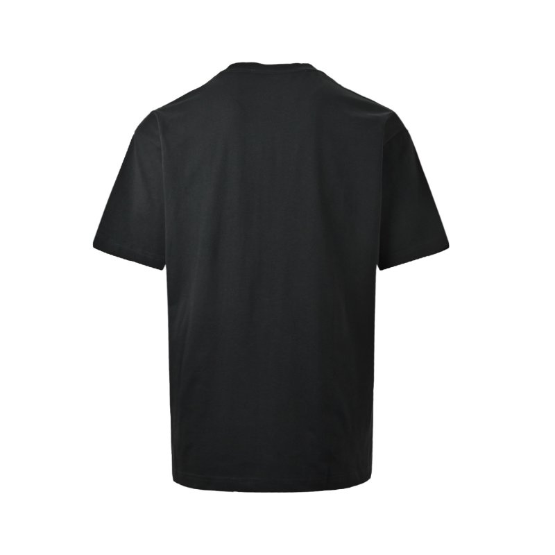 Black Graphic Print Short Sleeve T-Shirt view