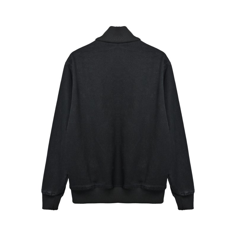 Adidas Black Track Jacket with Stripe Details view
