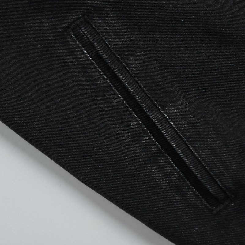 Adidas Black Track Jacket with Stripe Details view