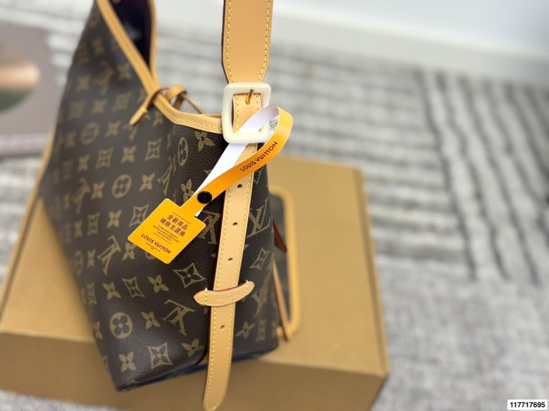 Louis Vuitton Carryall Monogram Canvas Shoulder Bag view