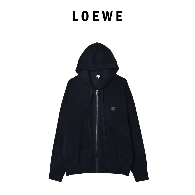 Stone Island Navy Zip Hoodie Jacket view