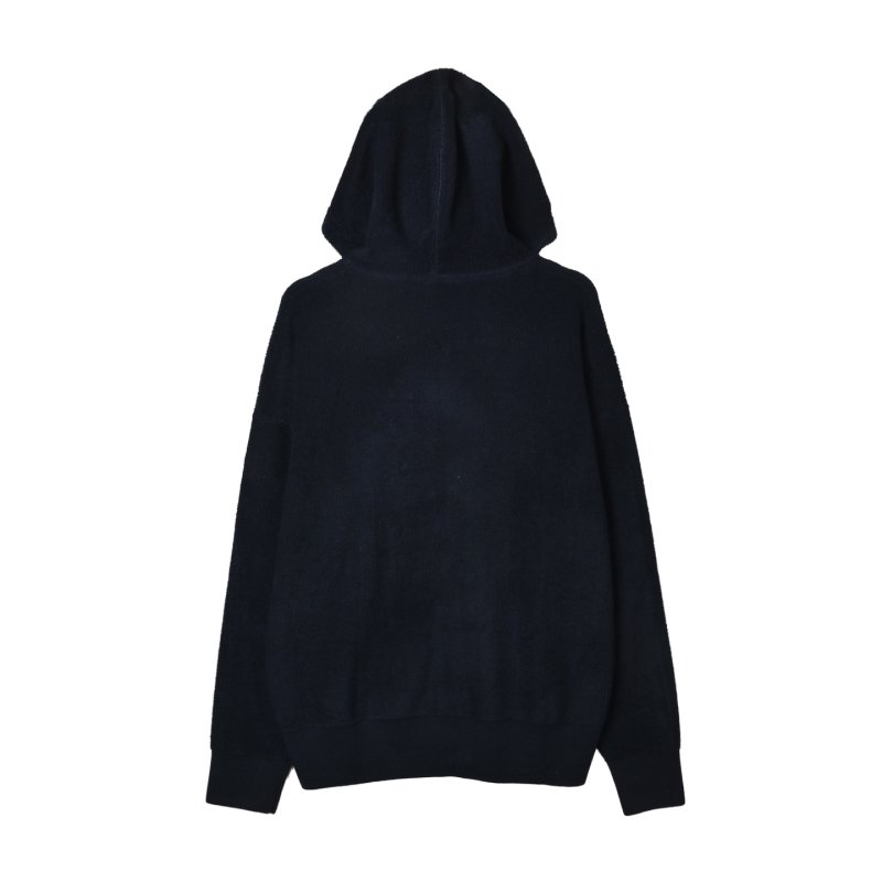 Stone Island Navy Zip Hoodie Jacket view