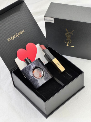 YSL Black Opium Fragrance Gift Set - 50ml with Lipstick view 9